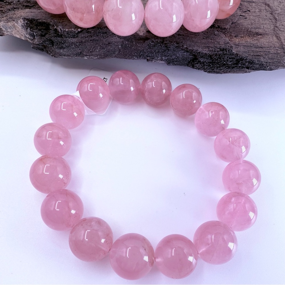 Pink Rose Quartz 16MM Beads